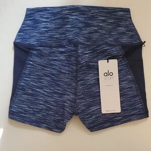 Alo Yoga Women's Blue Shorts